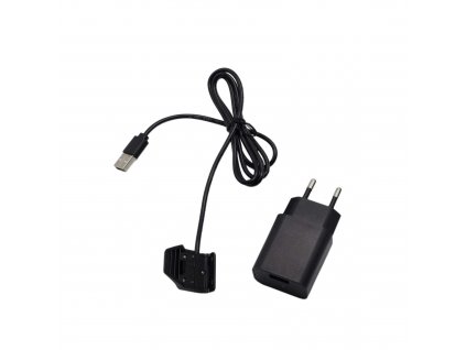 Napájecí adaptér s USB kabelem a klipsem