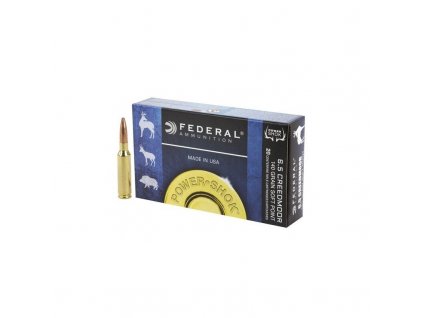 Náboj kulový Federal, Power Shok, 6,5mm Creedmoor, 140GR, Soft Point