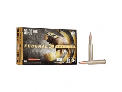 Náboj kulový Federal, Vital Shok, .30-06 Spr., 165GR (10,6g), Nosler Partition