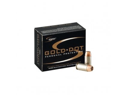 Náboj kulový Speer, Personal Protection, .40 SaW, 165GR (10,6g), Gold Dot