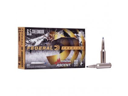 Náboj kulový Federal, Premium, 6,5mm Creedmoor, 130GR (8,4g), Terminal Ascent