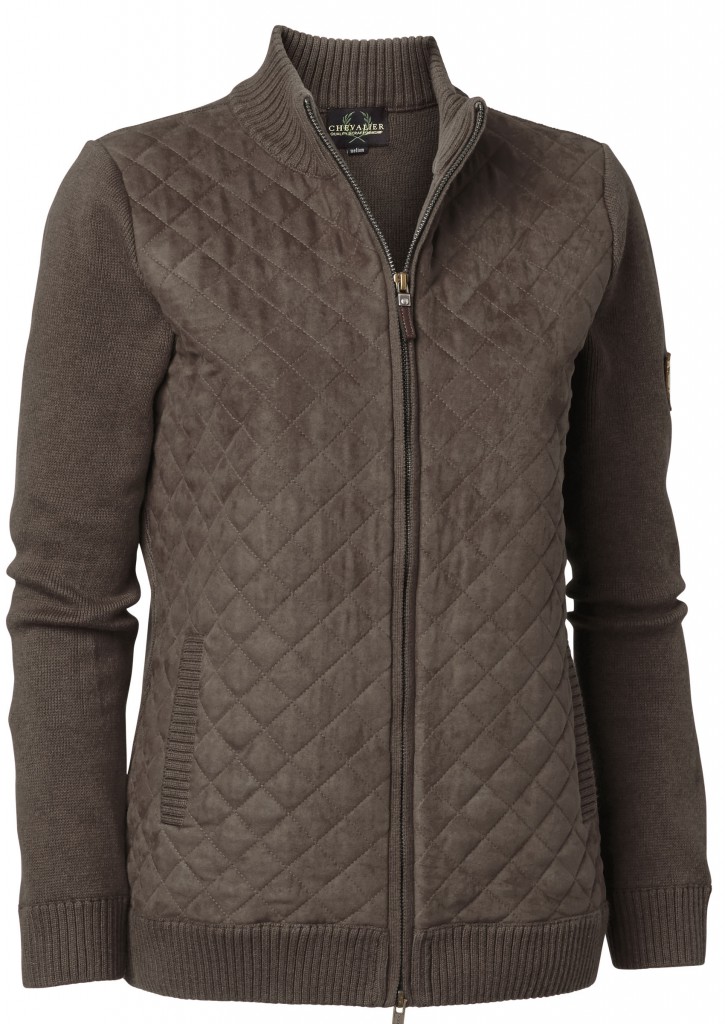 Chevalier Grace Quilt Cardigan Brown Lady Velikost: L Chevalier Grace Quilt Cardigan Brown Lady Velikost: L