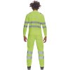 CERVA Pánská full HI-VIS polokošile LUGO