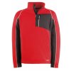 Fleece mikina TECH - červená L