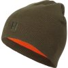 HÄRKILA oboustranná čepice beanie Willow green/Orange