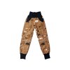 SKLZNH Softshellové kalhoty LESNÍ ZVĚŘ NA HNĚDÉ 01