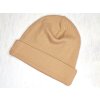 Čepice dvouvrstvá světle hnědá