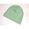 Čepice dvouvrstvá světle zelená
