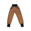 SKJJ Softshellové kalhoty jednobarevné jarní hnědá 01