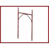 Velký rám lešení NOVÝ 1 ks diagonály a 2 ks vodorovného zábradlí 1,8 m
