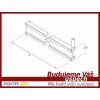 Technický nákres nosníku H20 s průřezem 200 × 80 mm