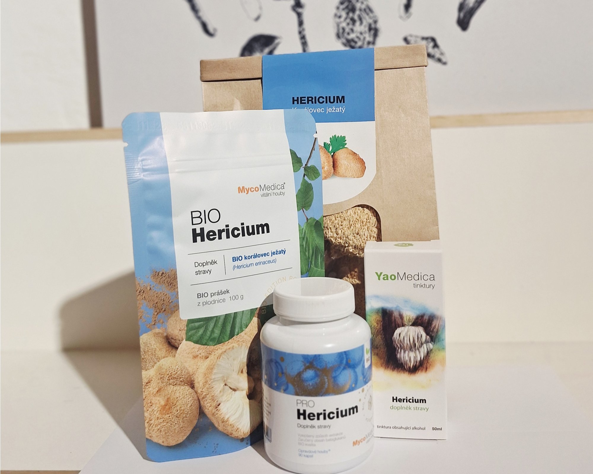 V jaké formě užívat vitální houby?