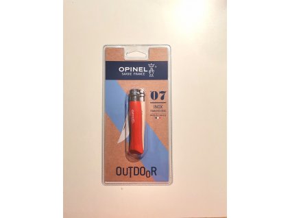 Opinel VRI N°7 Trekking, oranžová, blister