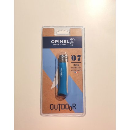 Opinel VRI N°7 Trekking, světle modrá, blister