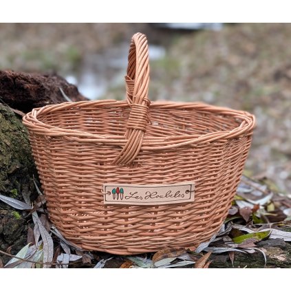 Proutěný košík Pravák - světlý