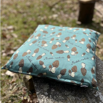 Polštář "Smrž" - modrý