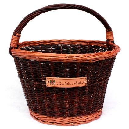 Proutěný koš KLASIK - tmavý