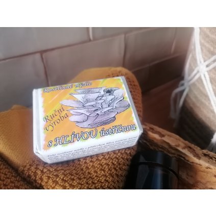 Přírodní mýdlo s hlívou ústřičnou