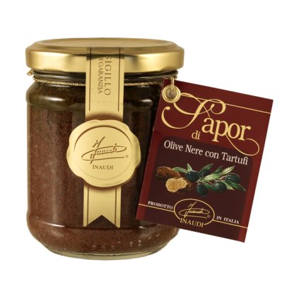 Patè di olive nere tartufo 180g 10085 1