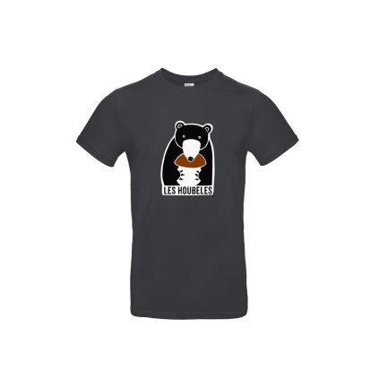 Pánské tričko "Medvěd" černá