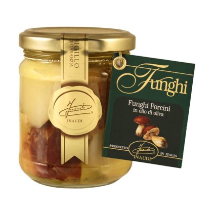 Funghi porcini tagliati olio 180g 15090