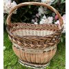 Proutěný koš Folklor na nákupy i do interiéru