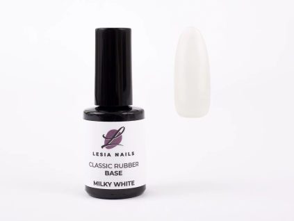 classic rubber base MILKY WHITE