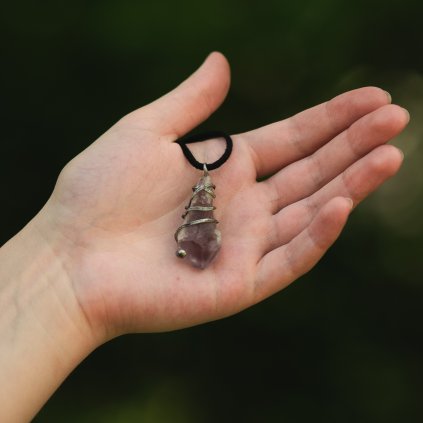 Přívěsek s ametystem