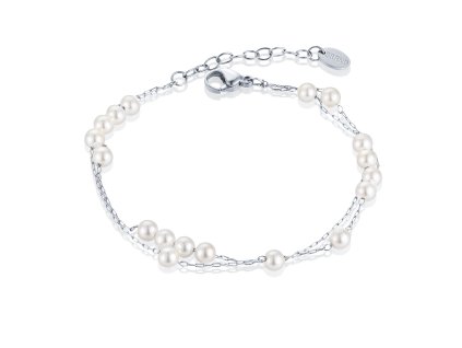 dvojity-jemny-perlovy-naramok-z-ocele