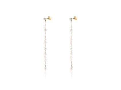 perlove-visiace-dlhe-nausnice-pozlatene-zltym-zlatom-nadherne