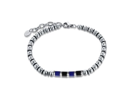pansky-naramok-modro-cierny-z-ocele