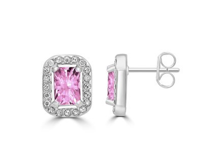 damske-nausnice-s-ruzovym-zirkonom-z-ocele