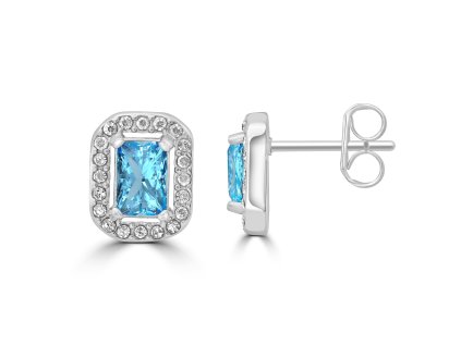 damske-nausnice-s-modrym-zirkonom-z-ocele