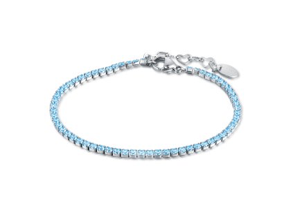 damsky-tenisovy-naramok-s-modrymi-zirkonmi-z-ocele