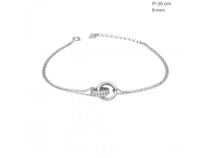 strieborny-naramok-s-dvoma-spojenymi-kruzkami-s-cirymi-zirkonmi-40165401