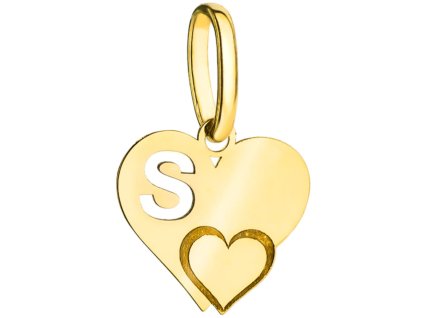 zlaty-privesok-srdiecko-s-pismenom-s-25138