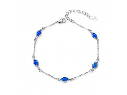 strieborny-naramok-s-tmavo-modrym-opalom-b0000746-synteticky-opal