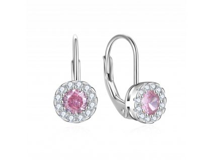 strieborne-nausnice-s-velkym-ruzovym-zirkonom-a-malymi-cirymi-zirkonmi-e0000336-mile-damske-detske-nausnicky