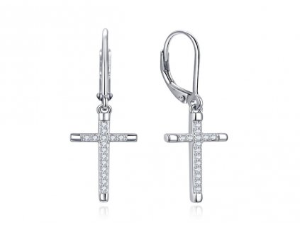 strieborne-nausnice-s-krizikom-a-cirymi-zirkonmi-e0003783