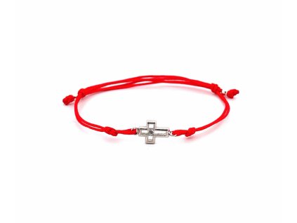 snurkovy-naramok-s-krizikom-zdobeny-cirym-zirkonom-zo-striebra-sn022-cervena-snurka