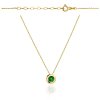 zlaty-nahrdelnik-so-zelenym-zirkonom-25077