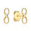 zlate-nausnice-nekonecno-s-cirym-zirkonom-25113