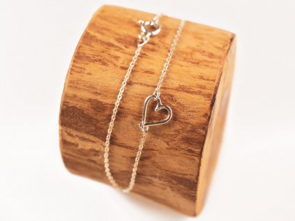Srdíčko na řetízku