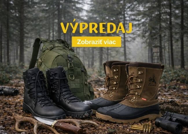 Výpredaj a akcie pracovnej obuvi a oblečenia