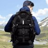 vojensky turisticky čierny maly batoh 25L lesnyobuvnik 5