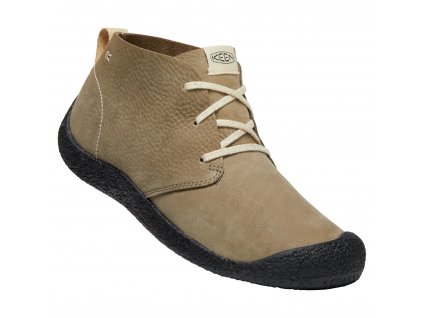 PÁNSKA VOĽNOČASOVÁ OBUV KEEN MOSEY CHUKKA LEATHER MEN DARK OLIVE/BLACK (Veľkosť 11)