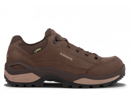 PÁNSKA VYCHÁDZKOVÁ OBUV LOWA RENEGADE GTX LO ESPRESSO/BEIGE (Veľkosť 9,5)