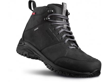 PÁNSKA TURISTICKÁ ZIMNÁ OBUV S MEMBRÁNOU GORE-TEX® ALFA TALUS PERFORM ČIERNA (Veľkosť 41)