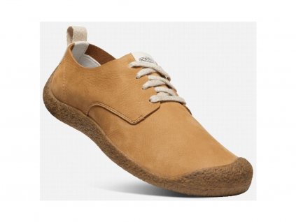 PÁNSKA VOĽNOČASOVÁ OBUV KEEN MOSEY DERBY LEATHER MEN APPLE CINNAMON/BIRCH (Veľkosť 10)