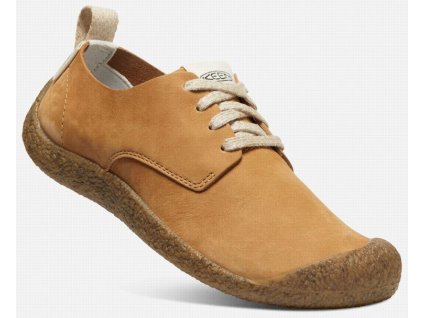 DÁMSKA VOĽNOČASOVÁ OBUV  KEEN MOSEY DERBY LEATHER WOMEN APPLE CINNAMON/BIRCH